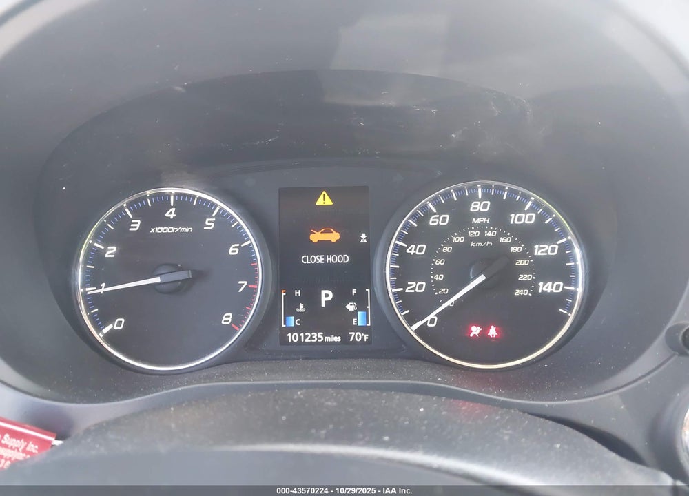 2019 MITSUBISHI OUTLANDER VIN: JA4AD3A31KJ002222