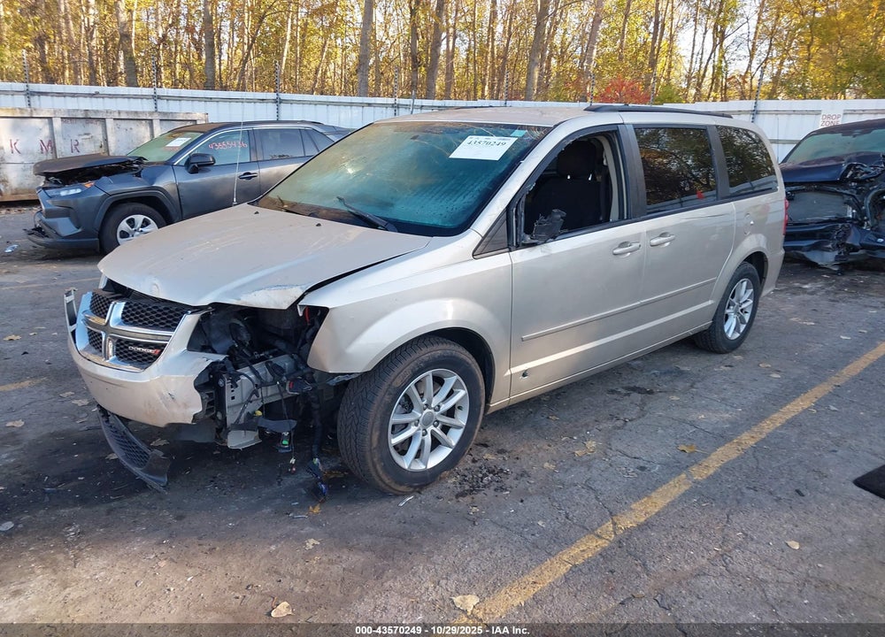 2014 DODGE GRAND CARAVAN SXT VIN: 2C4RDGCG2ER352474