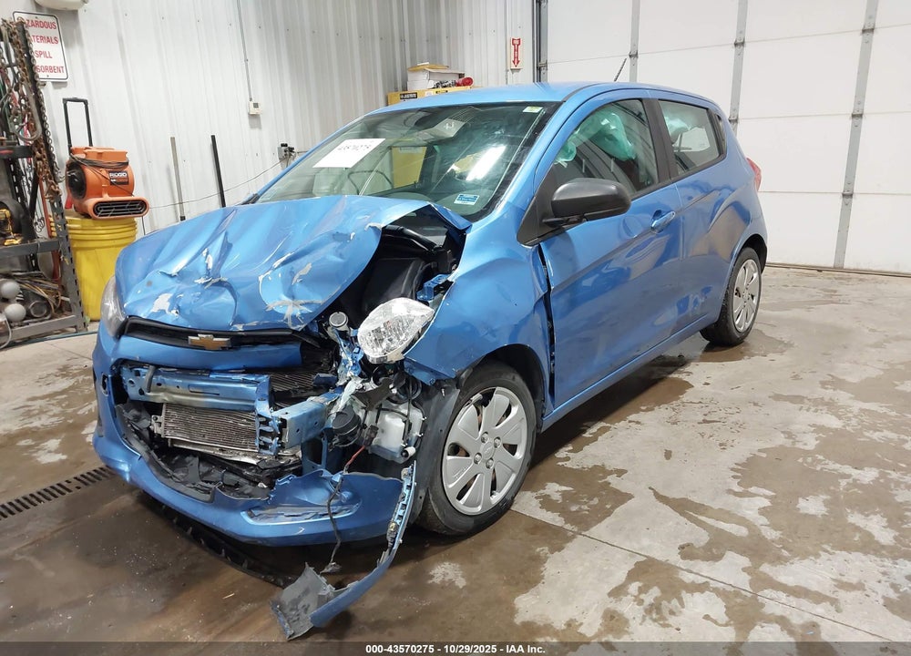 2017 CHEVROLET SPARK LS CVT VIN: KL8CB6SA0HC822915
