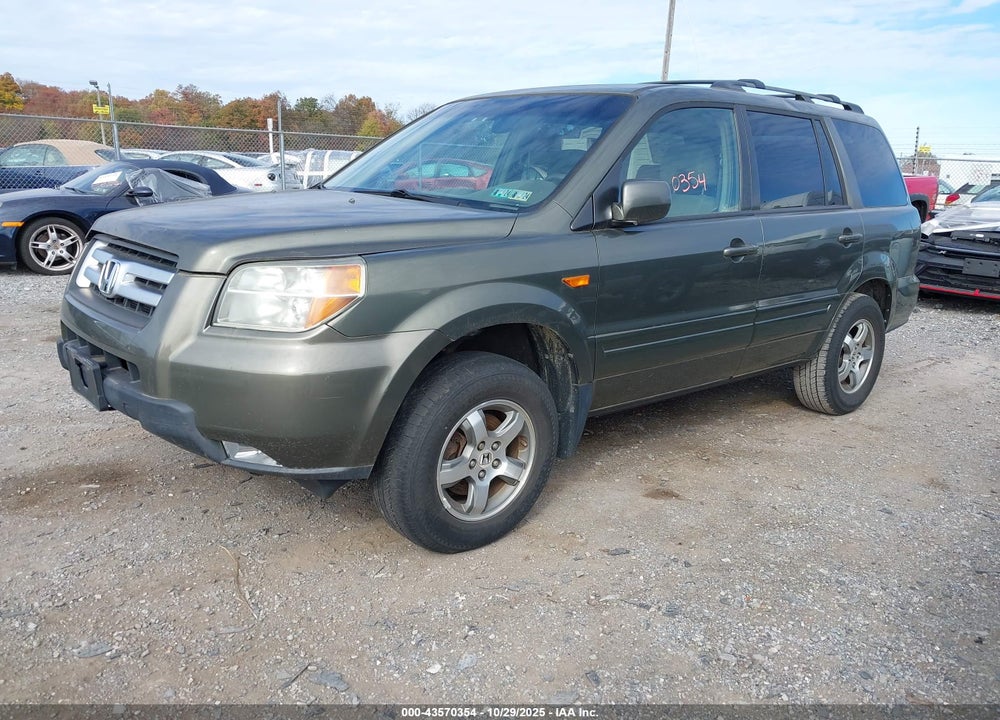 2006 HONDA PILOT VIN: 5FNYF18416B024560