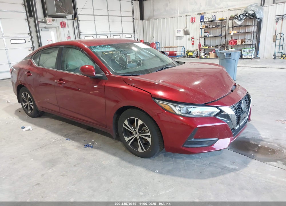 2022 NISSAN SENTRA SV XTRONIC CVT VIN: 3N1AB8CV9NY298522