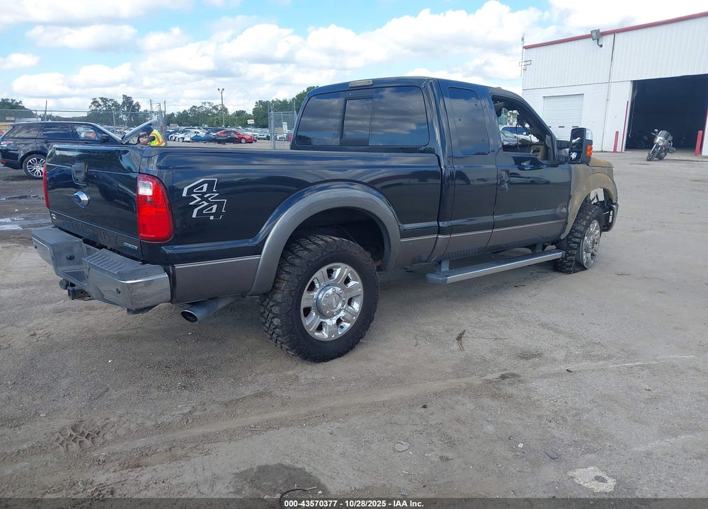 2013 FORD F-250 LARIAT VIN: 1FT7X2B67DEA66190