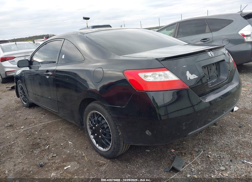 2007 HONDA CIVIC LX VIN: 2HGFG12657H542487
