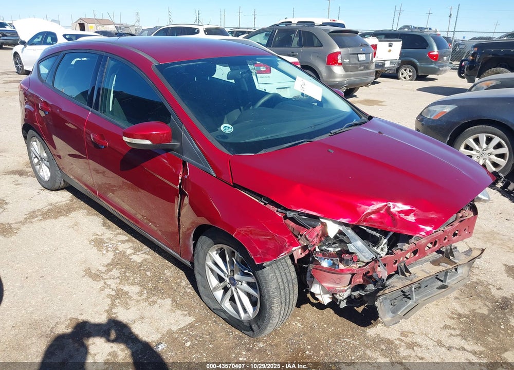 2017 FORD FOCUS SE VIN: 1FADP3K22HL282736