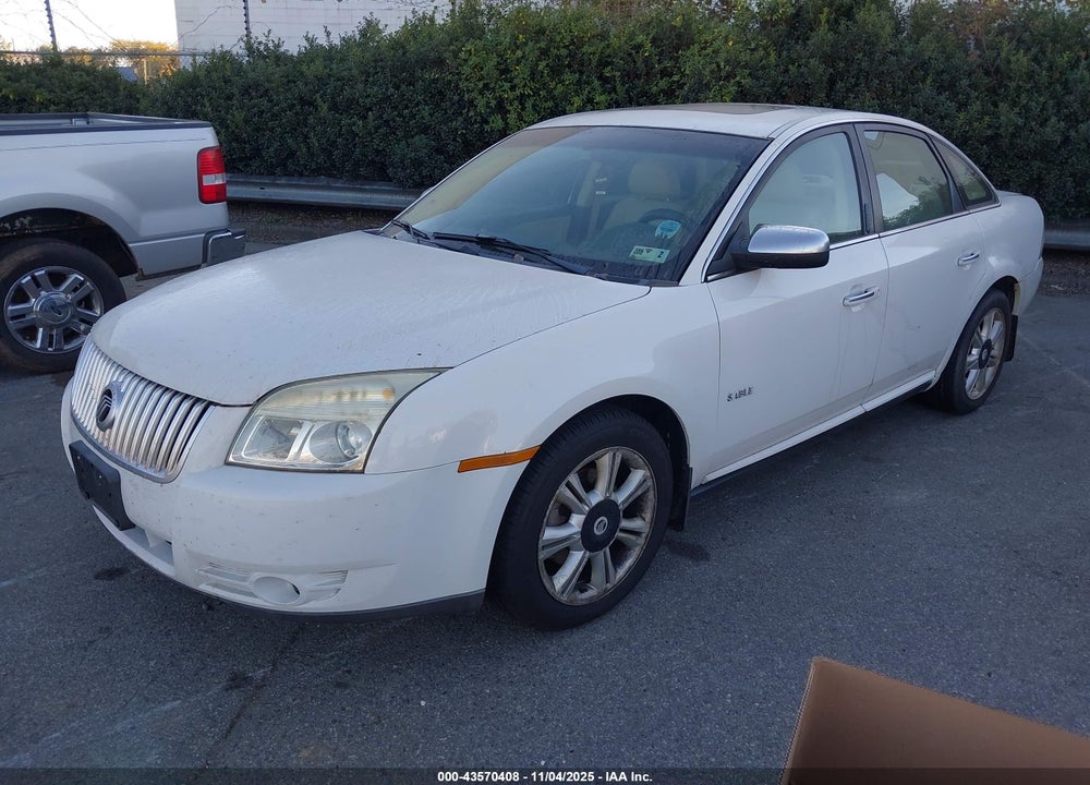 2008 MERCURY SABLE PREMIER VIN: 1MEHM42W08G614807