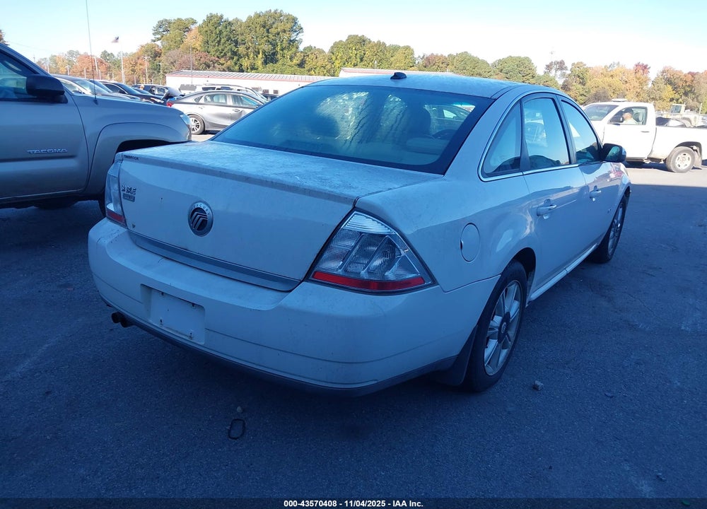 2008 MERCURY SABLE PREMIER VIN: 1MEHM42W08G614807