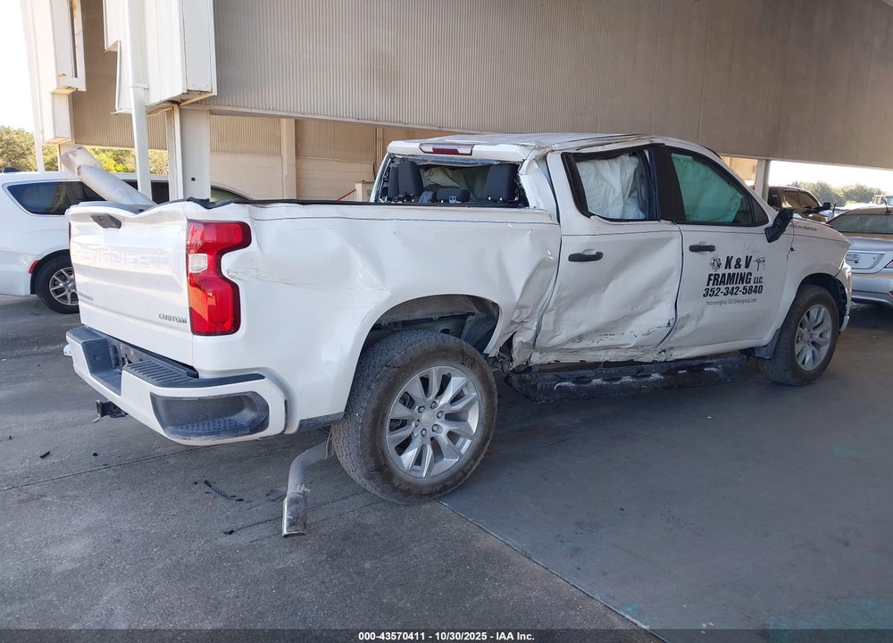 2020 CHEVROLET SILVERADO 1500 2WD SHORT BED CUSTOM VIN: 3GCPWBEH9LG185544