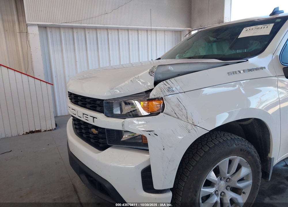 2020 CHEVROLET SILVERADO 1500 2WD SHORT BED CUSTOM VIN: 3GCPWBEH9LG185544