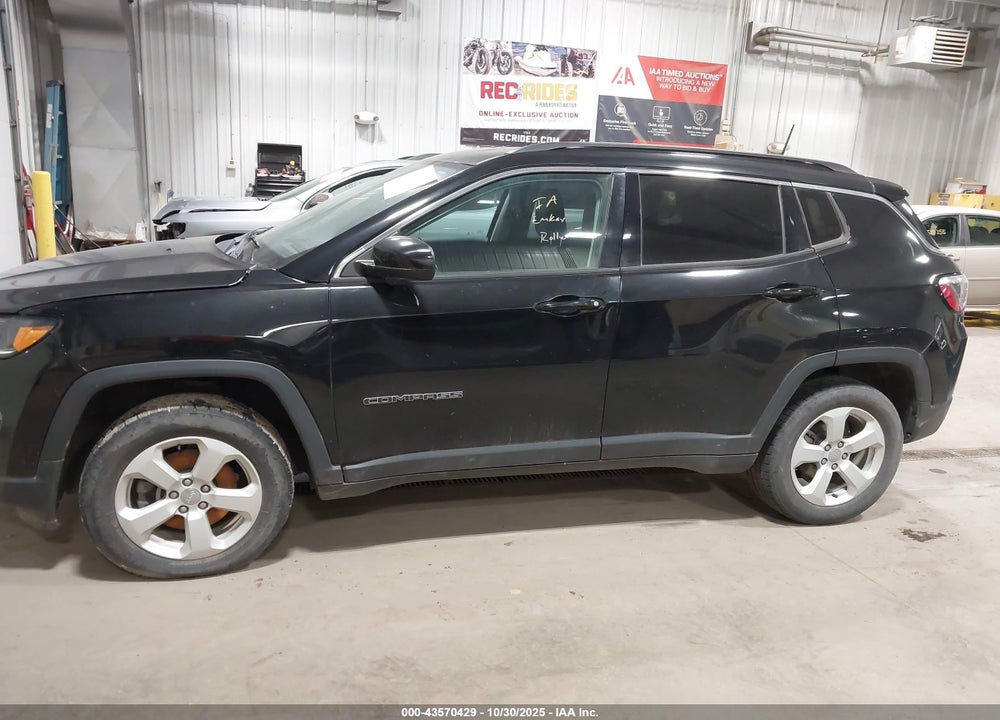 2018 JEEP COMPASS LATITUDE 4X4 VIN: 3C4NJDBB4JT431678