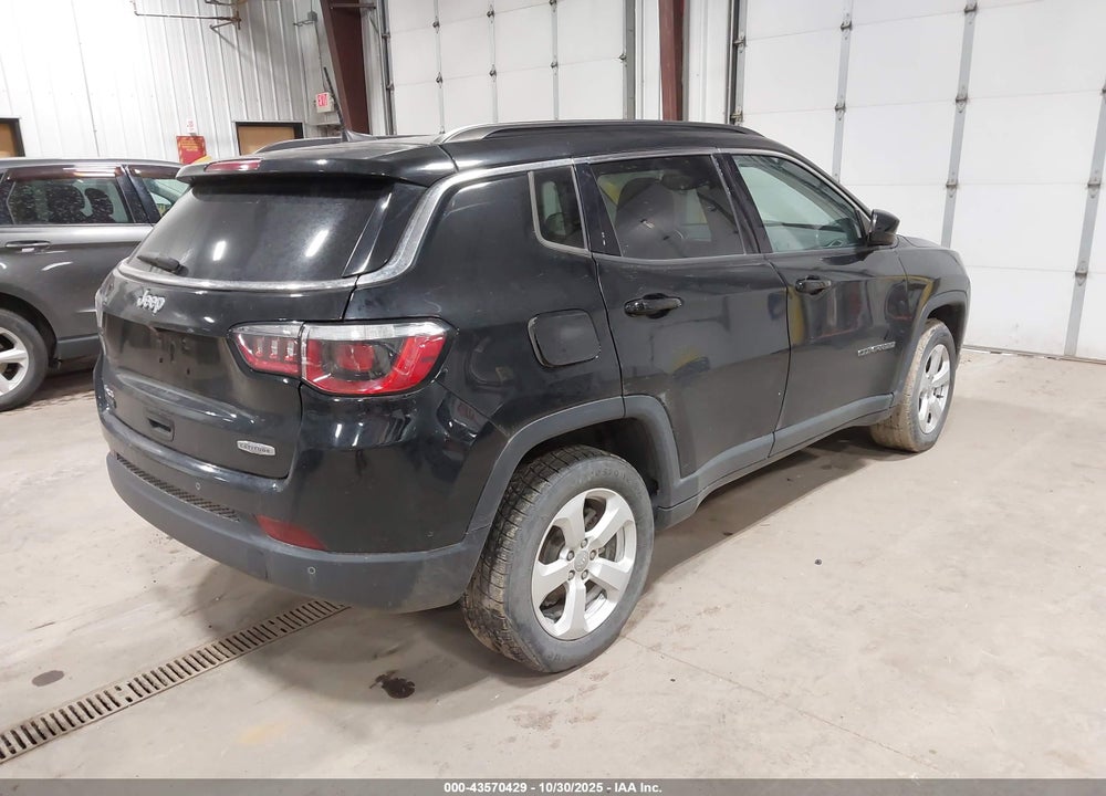 2018 JEEP COMPASS LATITUDE 4X4 VIN: 3C4NJDBB4JT431678