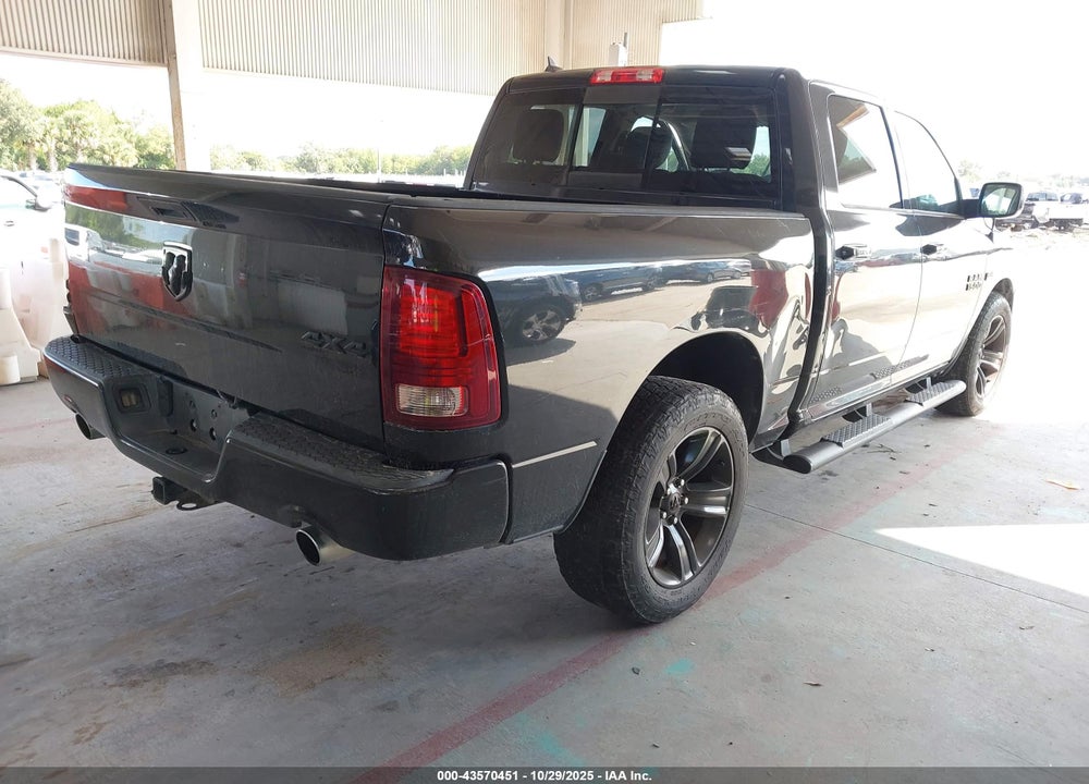 2015 RAM 1500 SPORT VIN: 1C6RR7MT1FS712354