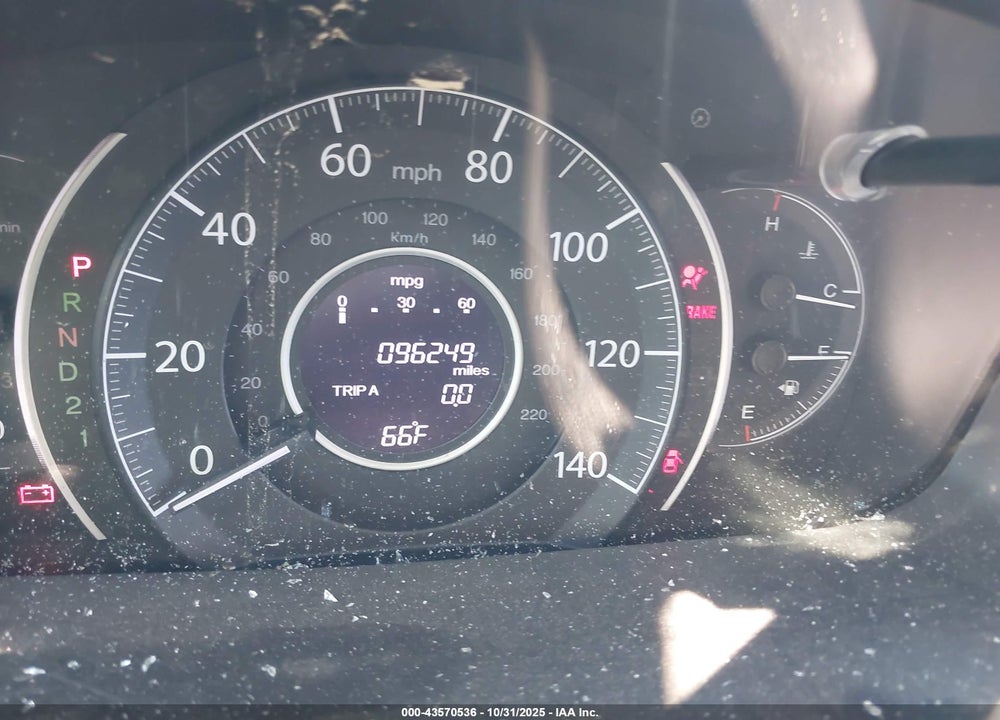 2013 HONDA CR-V EX VIN: 3CZRM3H55DG706437