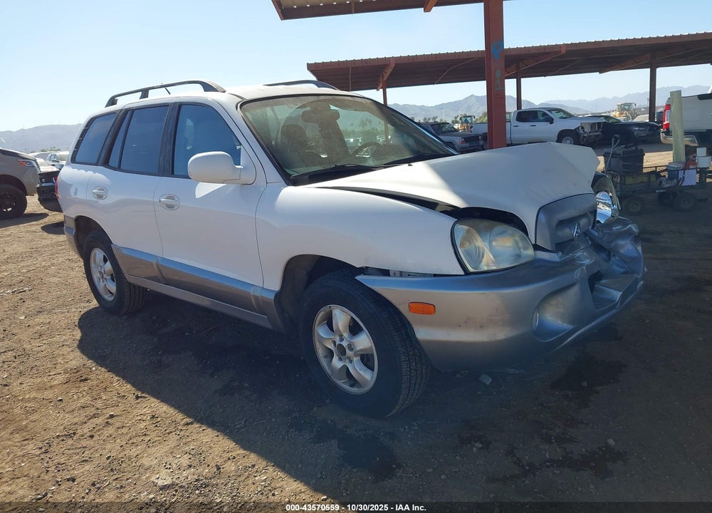 2006 HYUNDAI SANTA FE GLS/LIMITED VIN: KM8SC13E06U050519