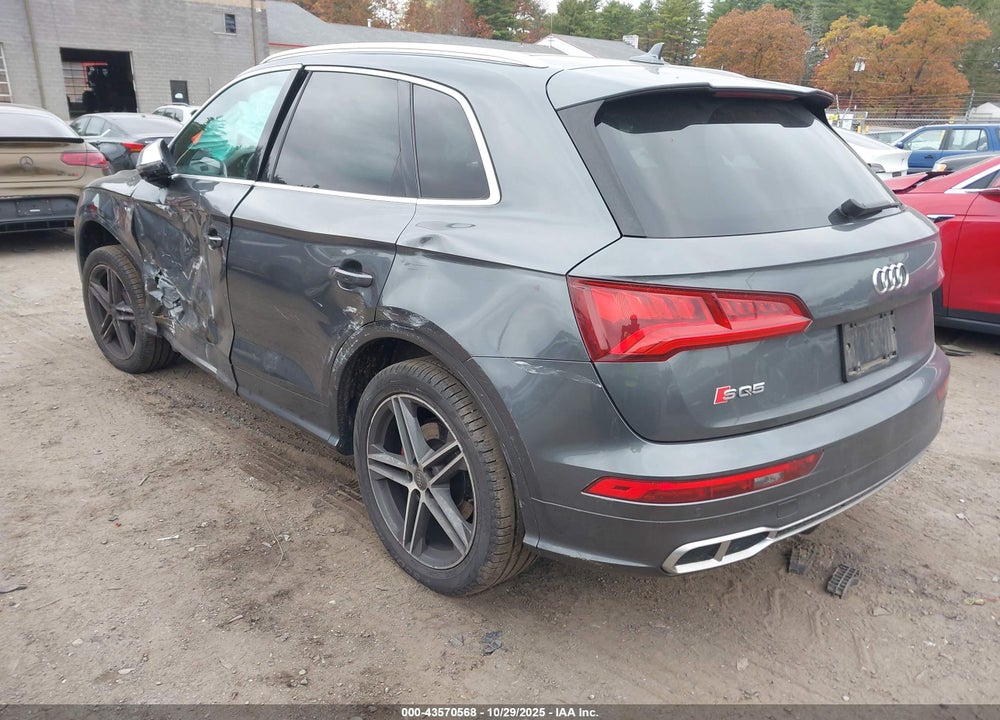 2018 AUDI SQ5 3.0T PREMIUM PLUS VIN: WA1A4AFYXJ2217261