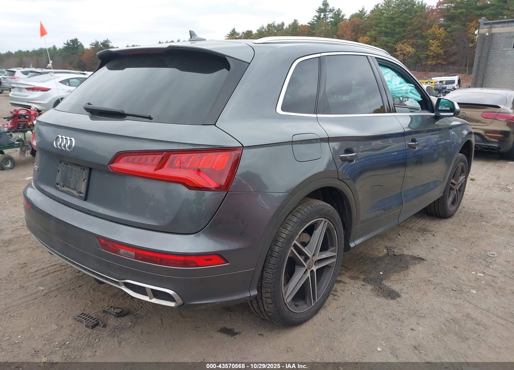 2018 AUDI SQ5 3.0T PREMIUM PLUS VIN: WA1A4AFYXJ2217261