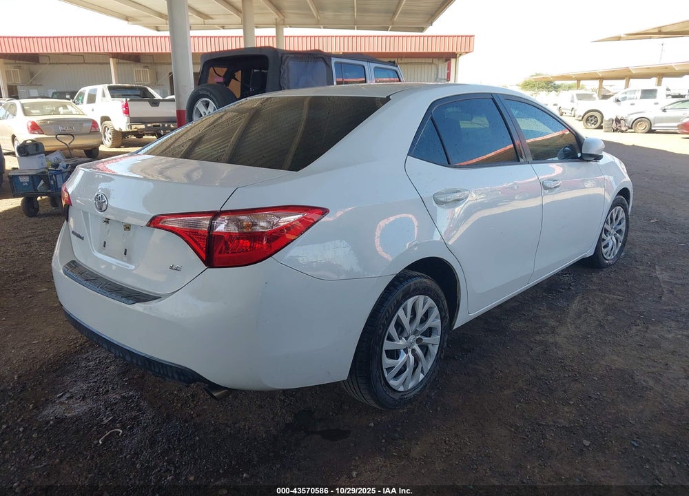 2017 TOYOTA COROLLA LE VIN: 2T1BURHE6HC791251