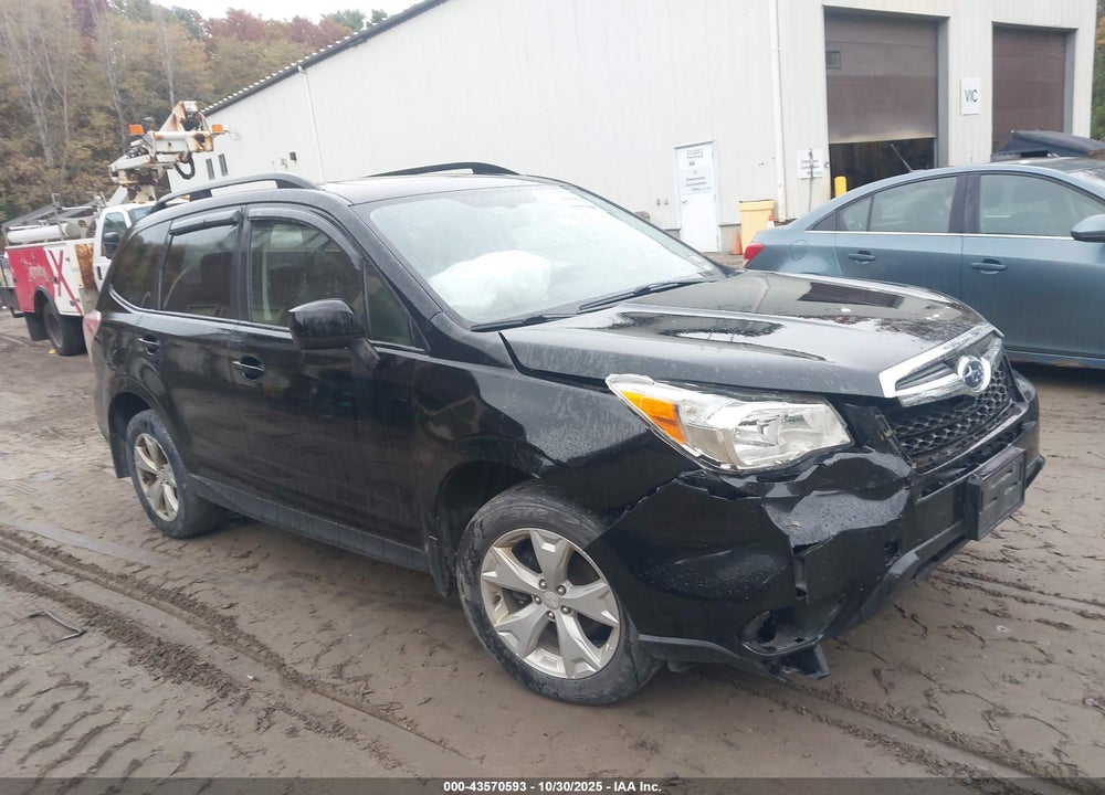 2016 SUBARU FORESTER 2.5I PREMIUM VIN: JF2SJADCXGH445343