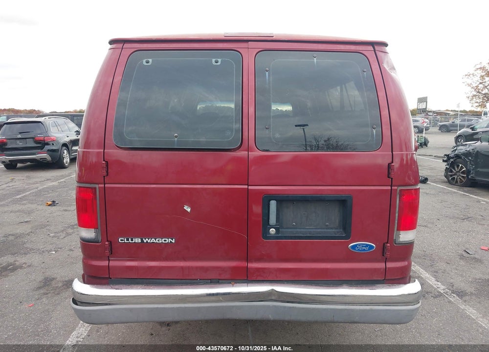 1997 FORD CLUB WAGON XL/XLT VIN: 1FBJS31L7VHB81247