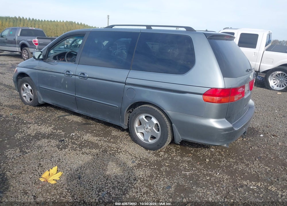 2001 HONDA ODYSSEY EX VIN: 2HKRL18631H511848