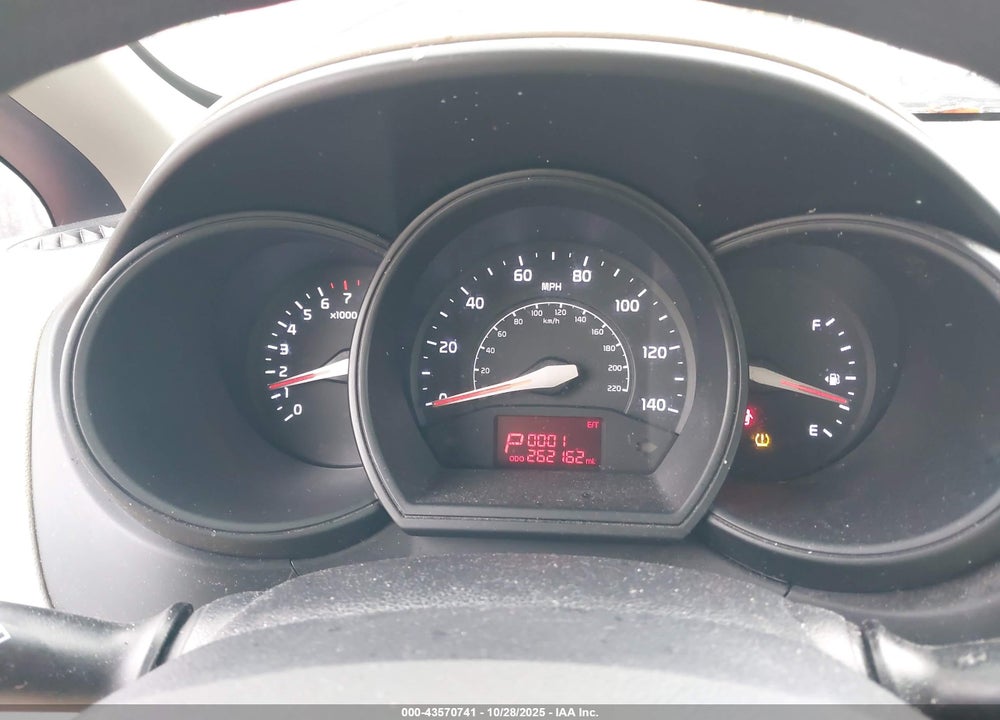 2012 KIA RIO LX VIN: KNADM4A38C6084587