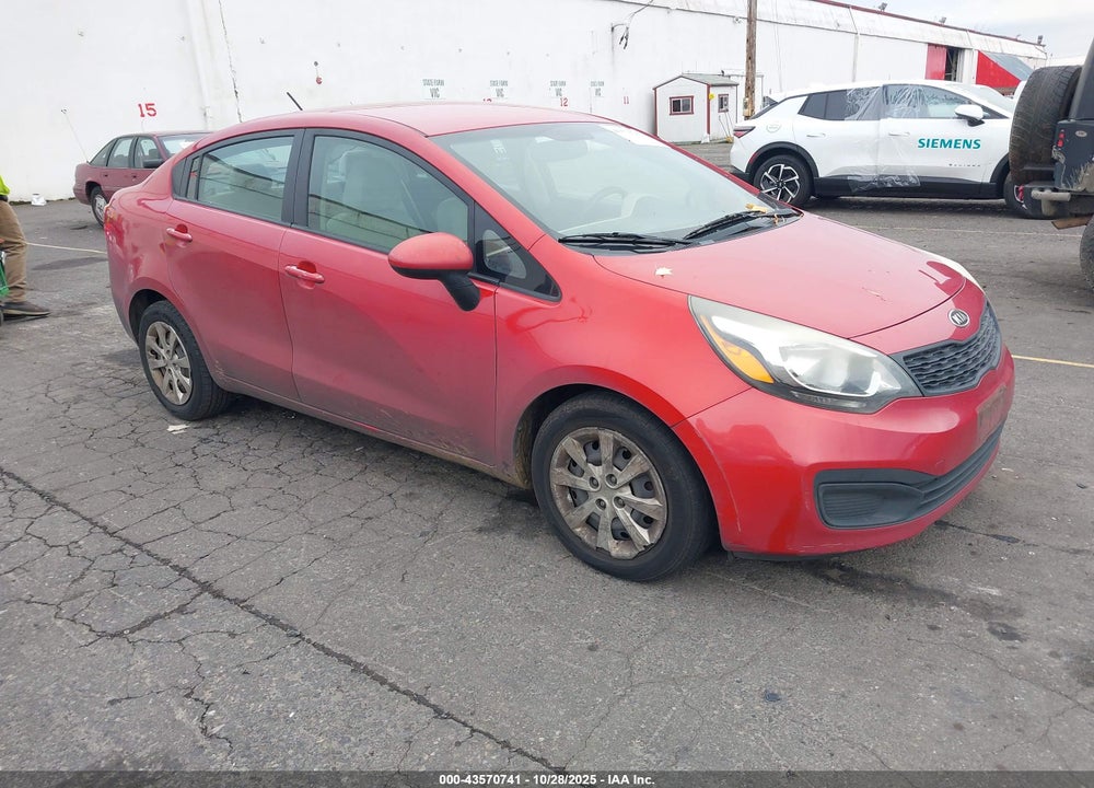 2012 KIA RIO LX VIN: KNADM4A38C6084587