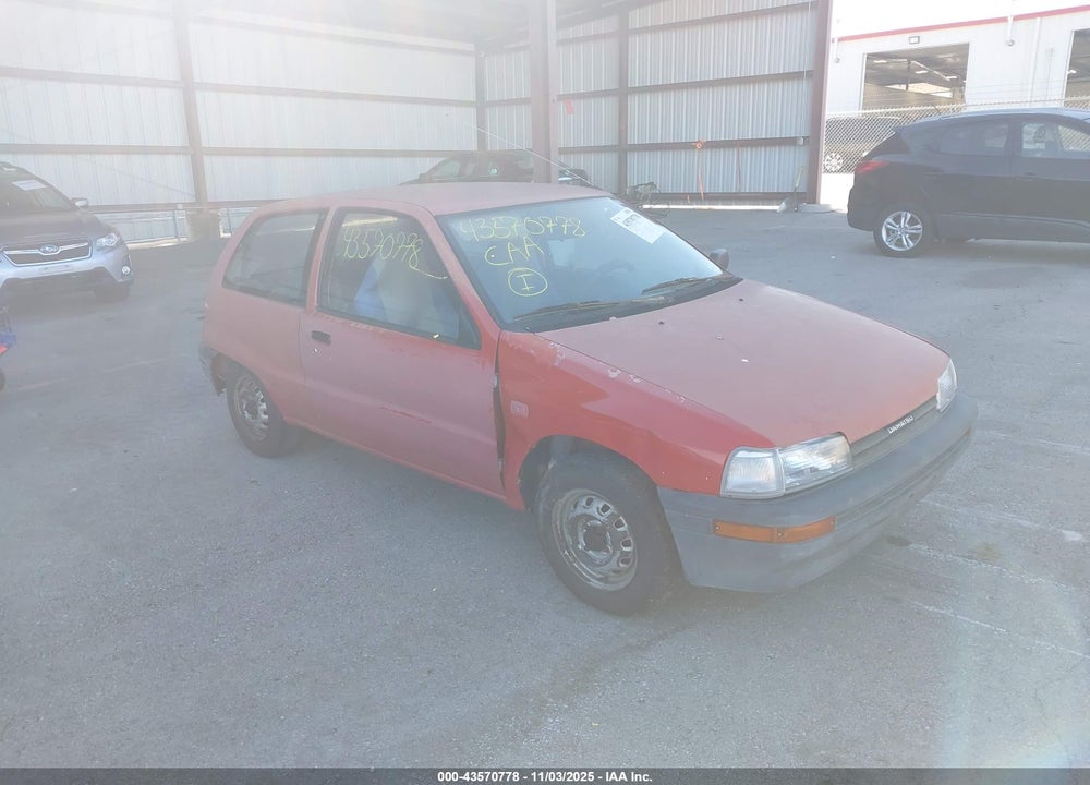 1989 DAIHATSU CHARADE CES VIN: JD1FG1601K4319471