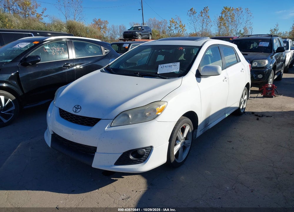2009 TOYOTA MATRIX VIN: 2T1LE40E09C001024