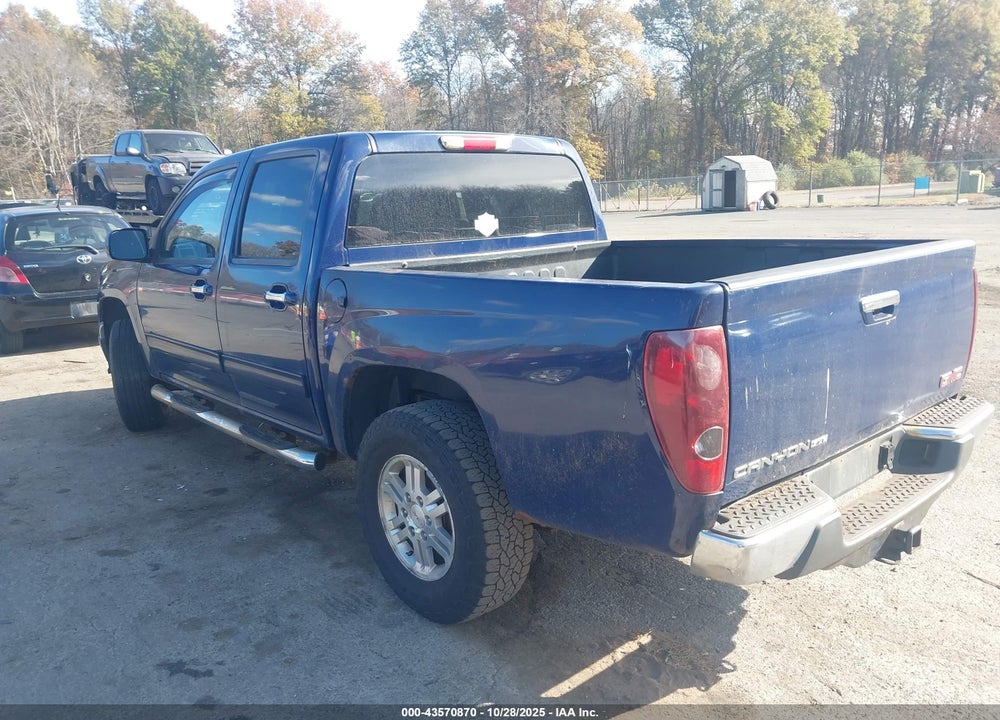 2012 GMC CANYON SLE1 VIN: 1GTH6MFE2C8109447