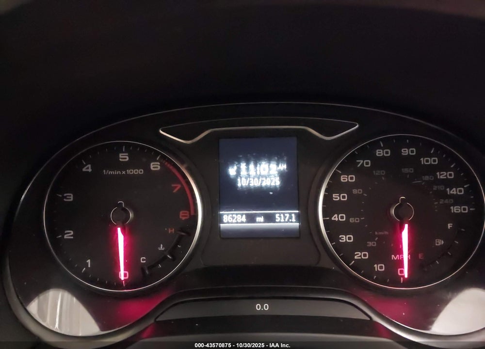 2015 AUDI A3 1.8T PREMIUM VIN: WAUACGFF3F1098764