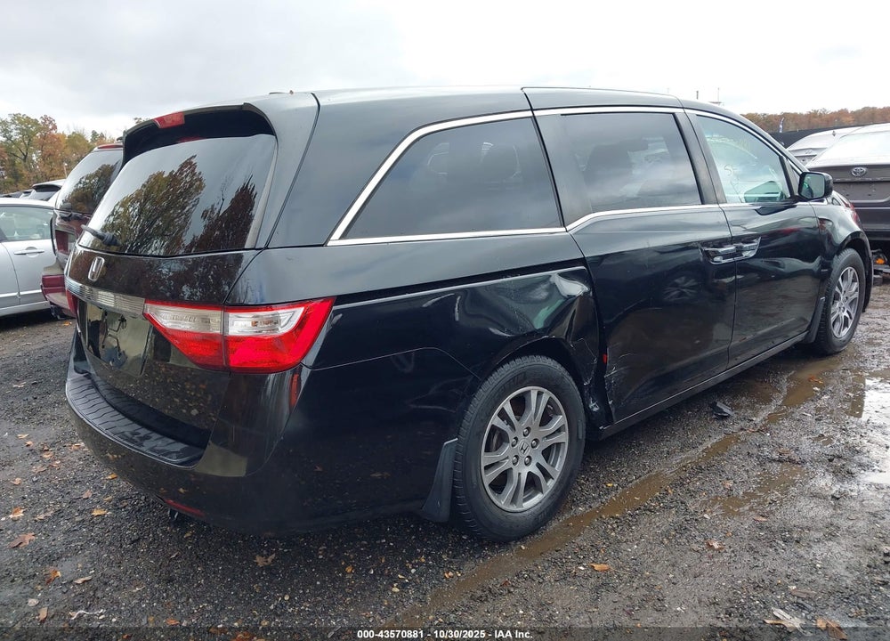 2013 HONDA ODYSSEY EX-L VIN: 5FNRL5H60DB064132