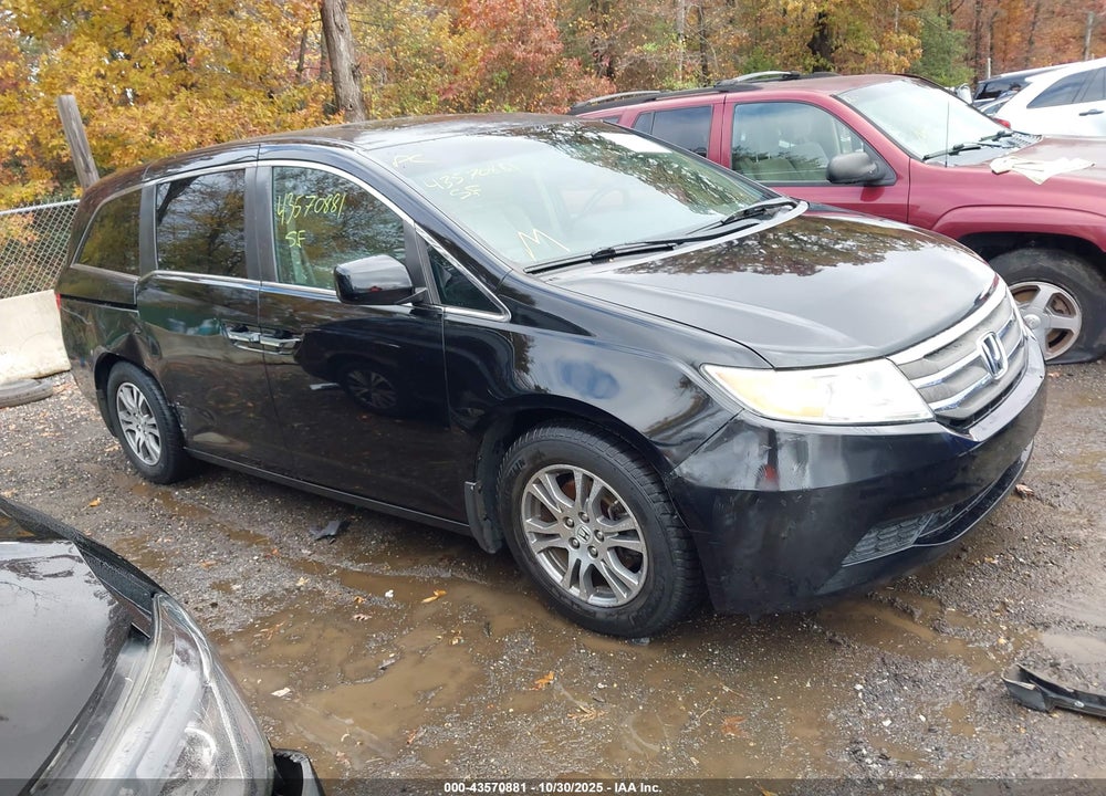 2013 HONDA ODYSSEY EX-L VIN: 5FNRL5H60DB064132