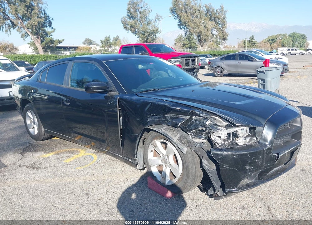 2013 DODGE CHARGER SE VIN: 2C3CDXBG0DH539731