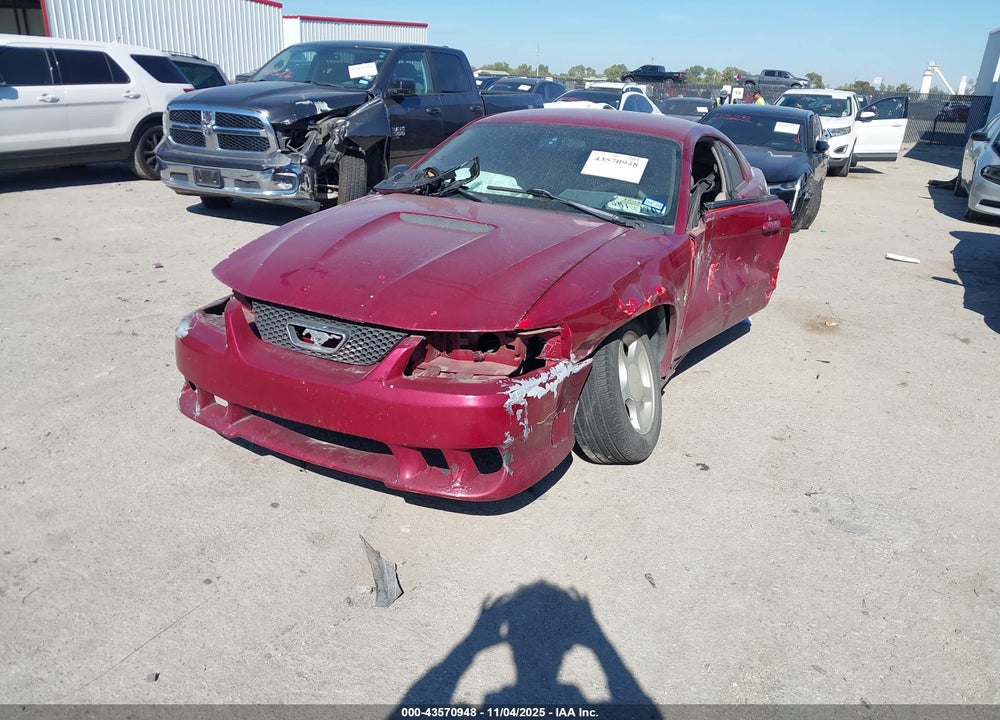 2002 FORD MUSTANG VIN: 1FAFP40432F116640
