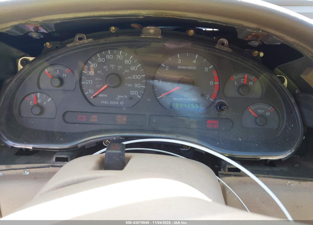 2002 FORD MUSTANG VIN: 1FAFP40432F116640