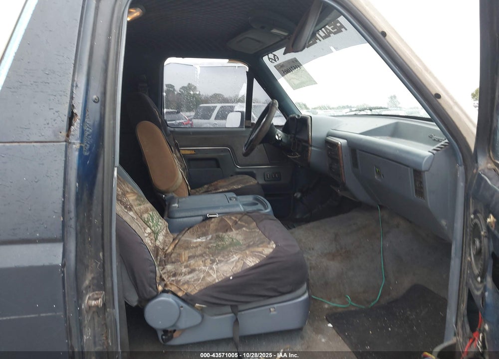 1990 FORD BRONCO U100 VIN: 1FMEU15H9LLA88799
