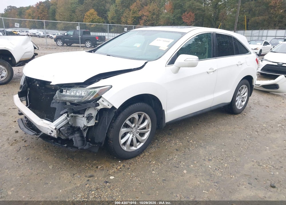 2016 ACURA RDX TECHNOLOGY   WATCH PLUS PACKAGES/TECHNOLOGY PACKAGE VIN: 5J8TB3H53GL001873