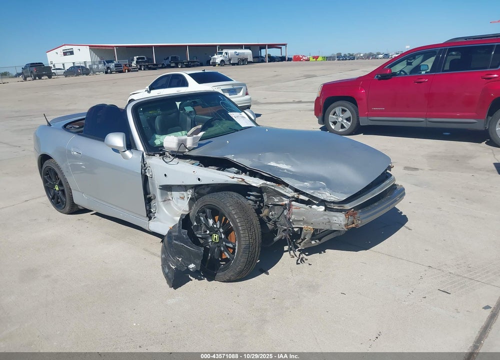 2002 HONDA S2000 BASE (M6) VIN: JHMAP11452T004665