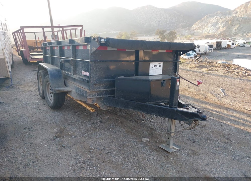 2021 FIVE STAR 14\' UTILITY TRAILER VIN: 7HDBD1026MF003116