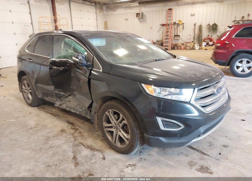 2017 FORD EDGE TITANIUM VIN: 2FMPK4K89HBC46361