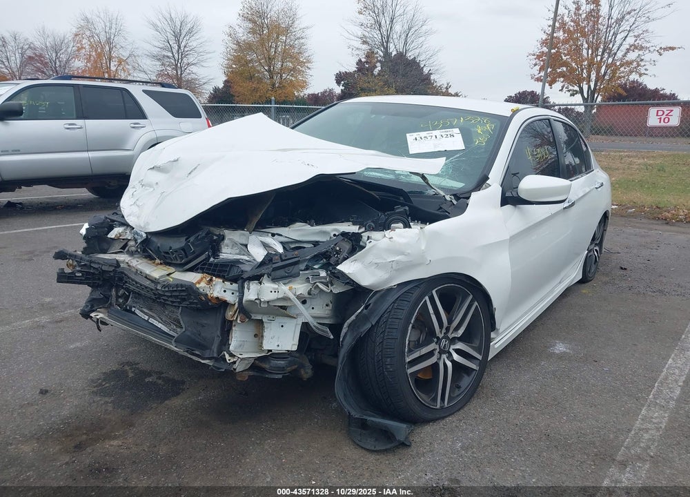 2016 HONDA ACCORD SPORT VIN: 1HGCR2F57GA023556