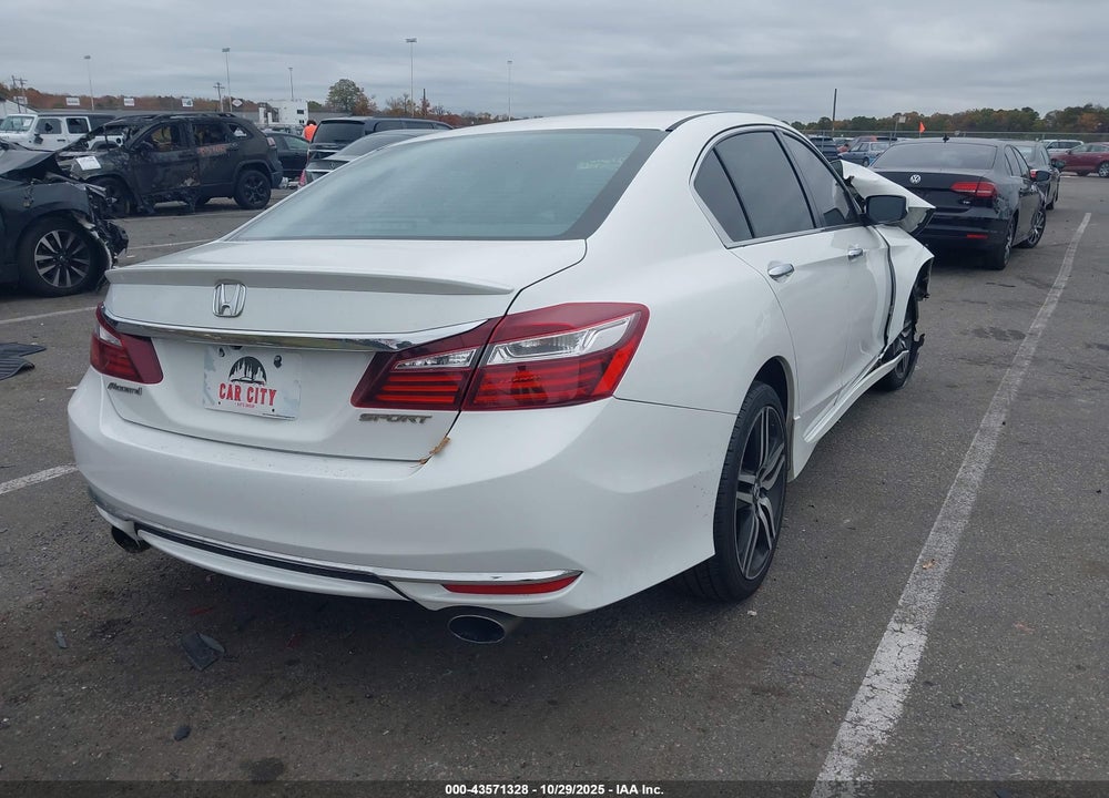 2016 HONDA ACCORD SPORT VIN: 1HGCR2F57GA023556