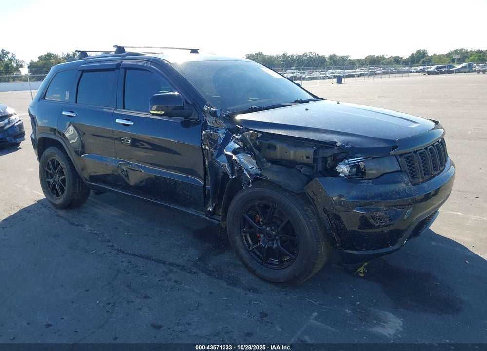 2017 JEEP GRAND CHEROKEE LIMITED 4X2 VIN: 1C4RJEBG8HC950113