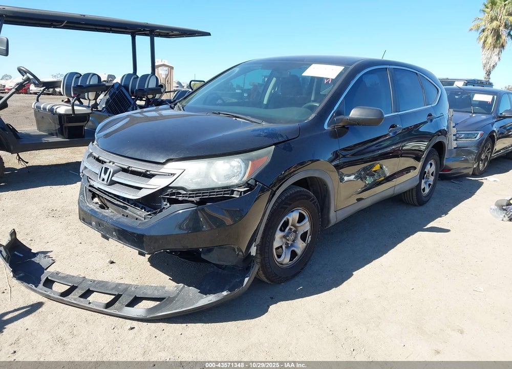 2012 HONDA CR-V LX VIN: 2HKRM3H38CH505416