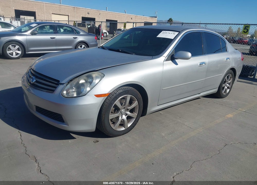 2005 INFINITI G35 VIN: JNKCV51EX5M216359