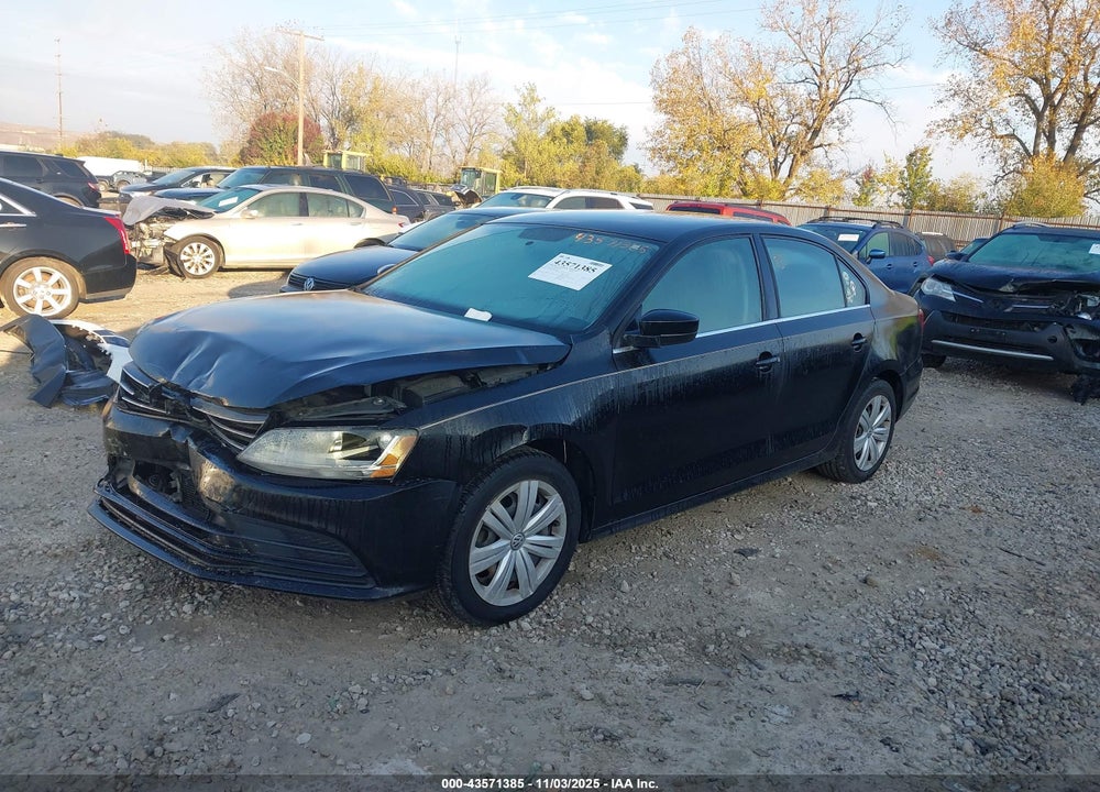 2017 VOLKSWAGEN JETTA VIN: 3VW2B7AJ2HM278259
