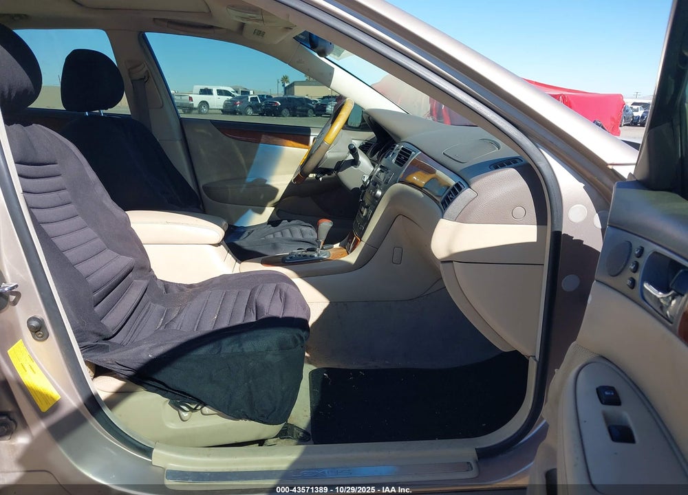 2005 LEXUS ES 330 VIN: JTHBA30G755062685