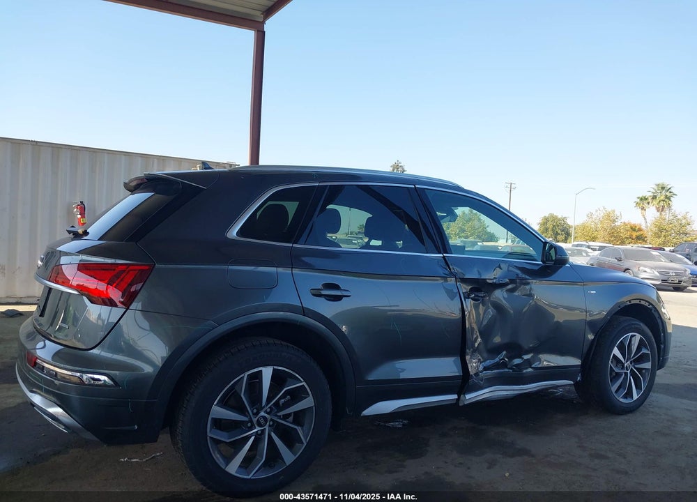 2022 AUDI Q5 PREMIUM 45 TFSI S LINE QUATTRO S TRONIC VIN: WA1GAAFY9N2087031