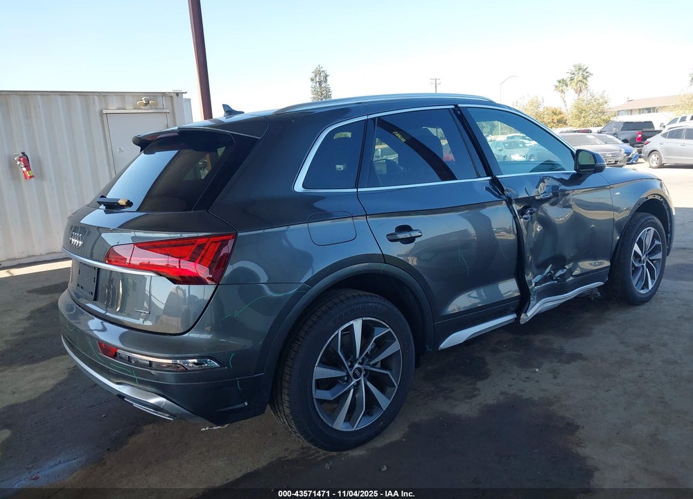 2022 AUDI Q5 PREMIUM 45 TFSI S LINE QUATTRO S TRONIC VIN: WA1GAAFY9N2087031