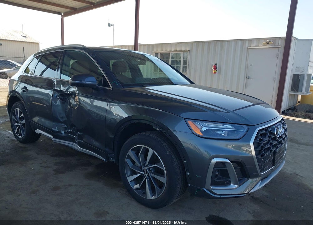 2022 AUDI Q5 PREMIUM 45 TFSI S LINE QUATTRO S TRONIC VIN: WA1GAAFY9N2087031