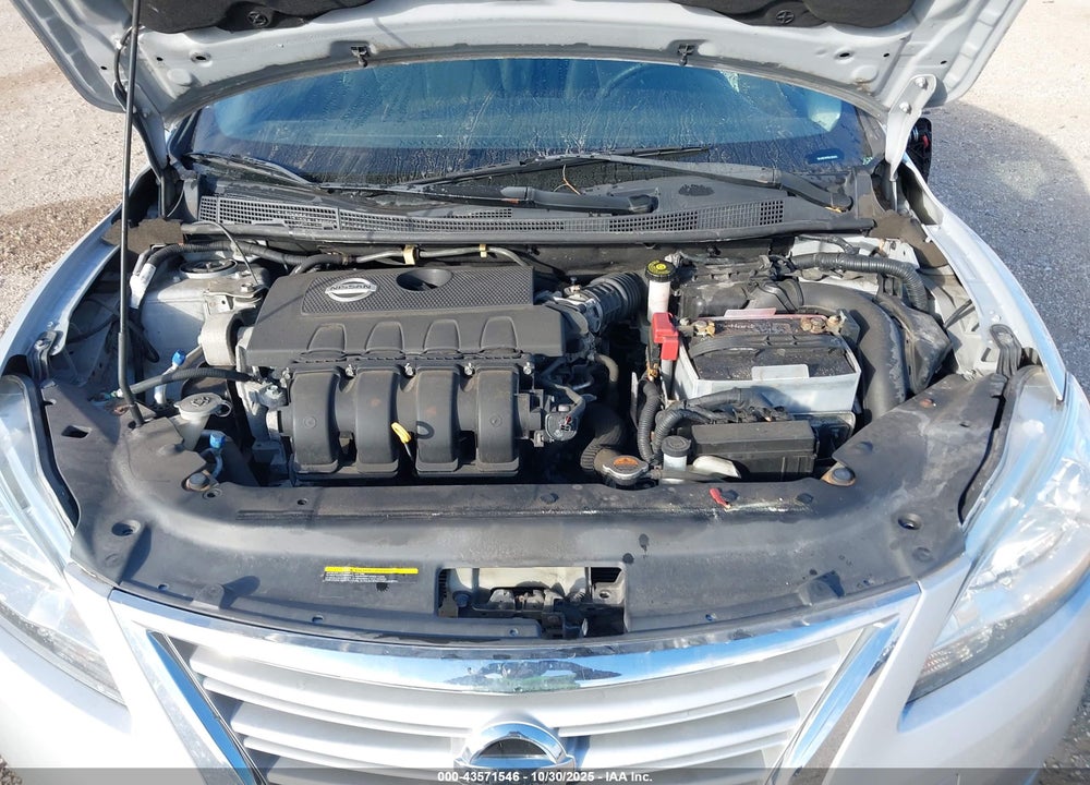 2013 NISSAN SENTRA S VIN: 3N1AB7AP8DL563425